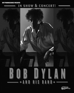 Cartel del concierto de Dylan
