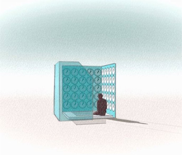 Obra de Anja Krakowski en memoria de las víctimas del Metro de Valencia.