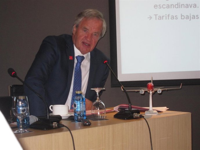 Bjorn Kjos, fundador y consejero delegado de Norwegian