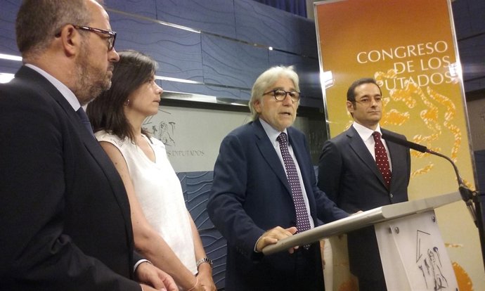 Los diputados de Uniò en el Congreso