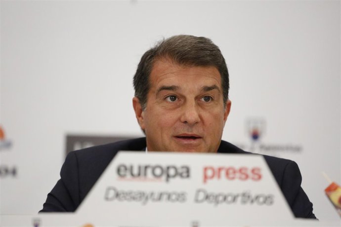 Joan Laporta desayunos Europa Press
