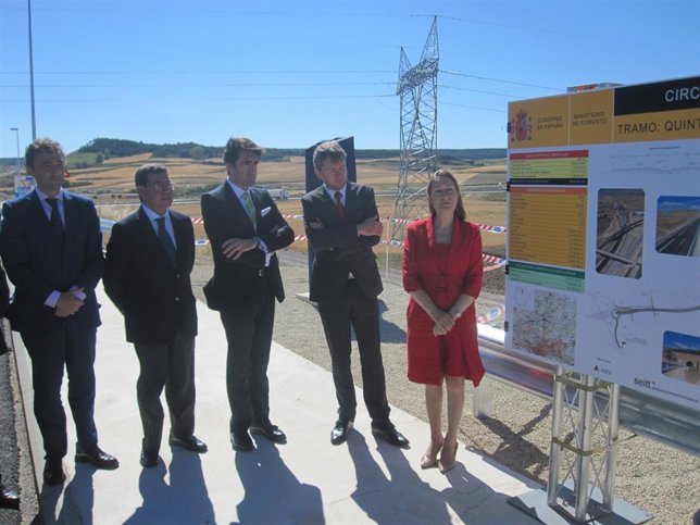 Ana Pastor visita las obras