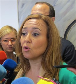 La consejera de Educacion de Aragón, Mayte Pérez