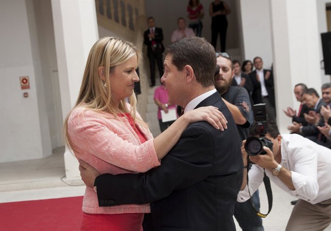 De la Cruz en su toma de posesión