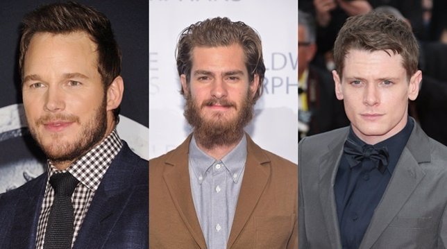 Imágenes de Chris Pratt, Andrew Garfield y Jack O'Connell