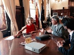 Isabel García Tejerina y Jordi Ciuraneta