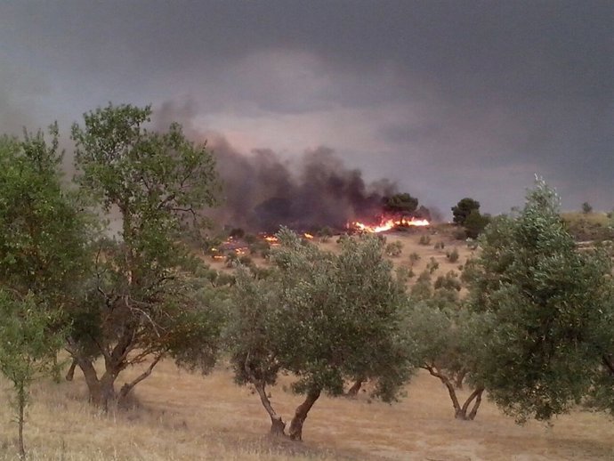 Incendio de Quesada