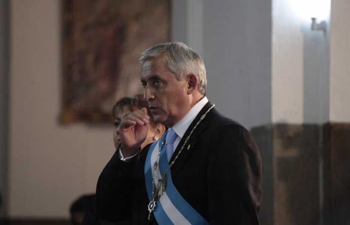 El Presidente De Guatemala Otto Perez Molina 