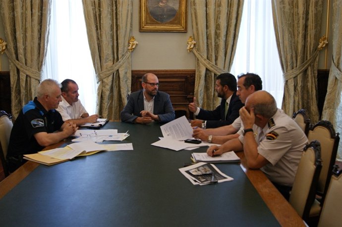 Noriega preside la junta de seguridad del Ayuntamiento