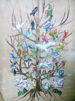 Exposición en el centro de Ibercaja Actur de Zaragoza