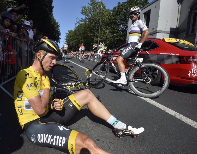 Tony Martin se rompe la clavícula en el Tour de Francia