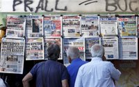 El 'corralito' deja sin papel a los periódicos en Grecia