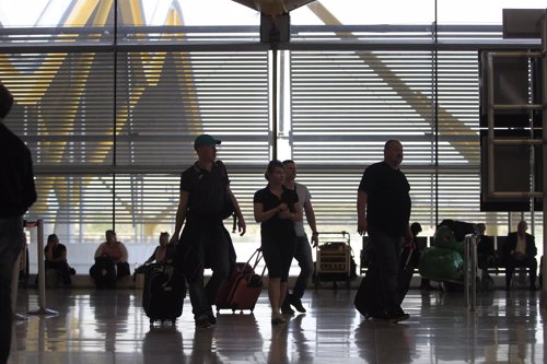 Aeropuerto de Barajas, turismo, turistas, viajeros, viajes, avión, AENA.