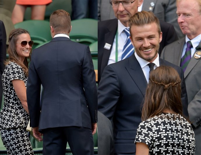 PIPPA MIDDLETON DAVID BECKHAM 