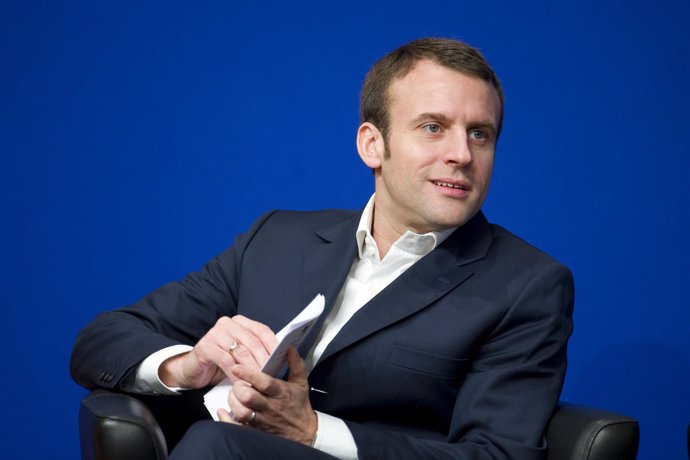Emmanuel Macron, ministro de Economía de Francia 