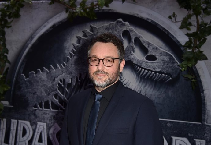 Colin Trevorrow en la première de 'Jurassic World' en Los Ángeles