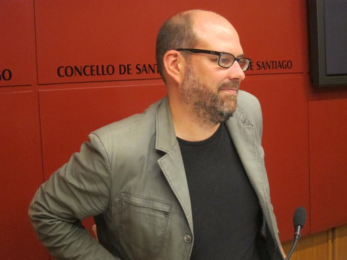 El alcalde de Santiago, Martiño Noriega