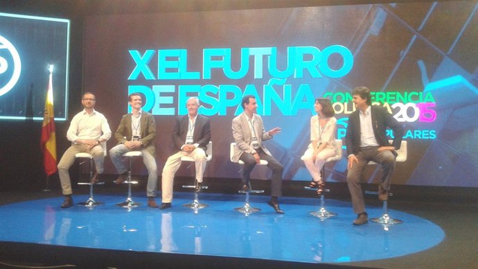 Dirigentes del PP en la Conferencia Política del partido