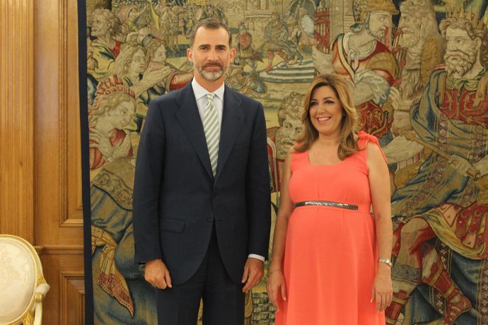 Felipe VI y Susana Díaz