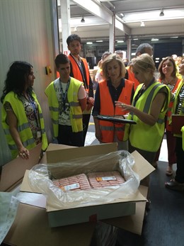 Concepción Dancausa en el PIF de Barajas