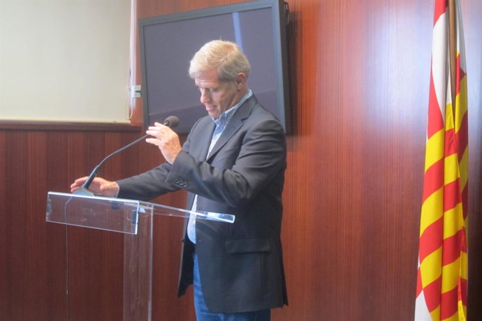 El líder del PP en el Ayuntamiento de Barcelona, Alberto Fernández