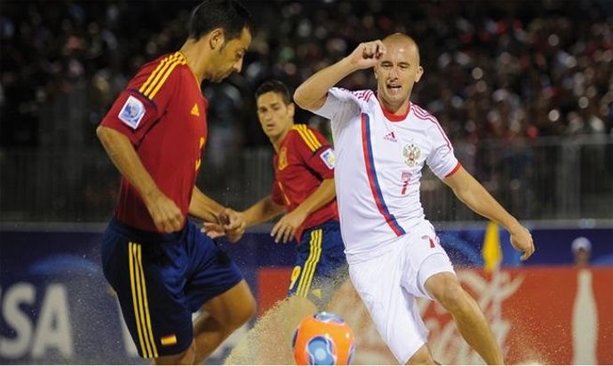 España Rusia final Mundial fútbol playa