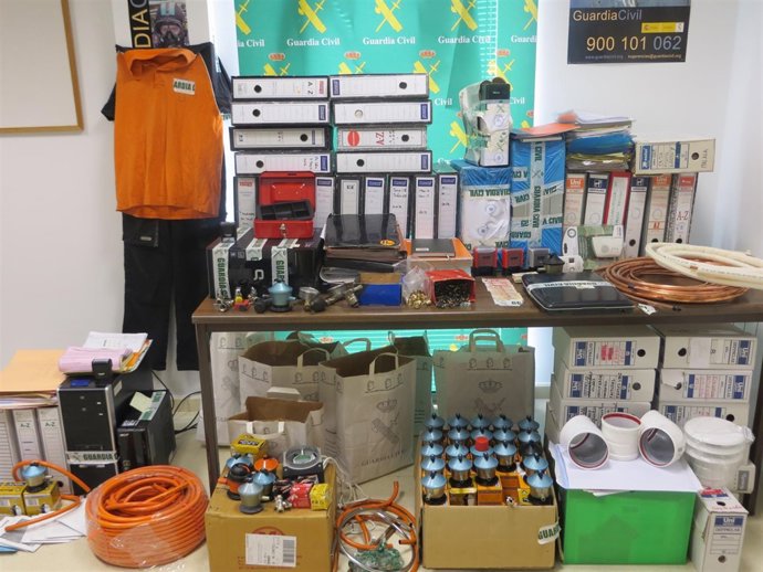 Material intervenido