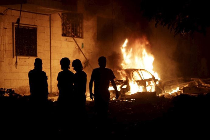 Bombas de barril en Siria