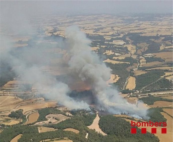 Incendio en Llorac