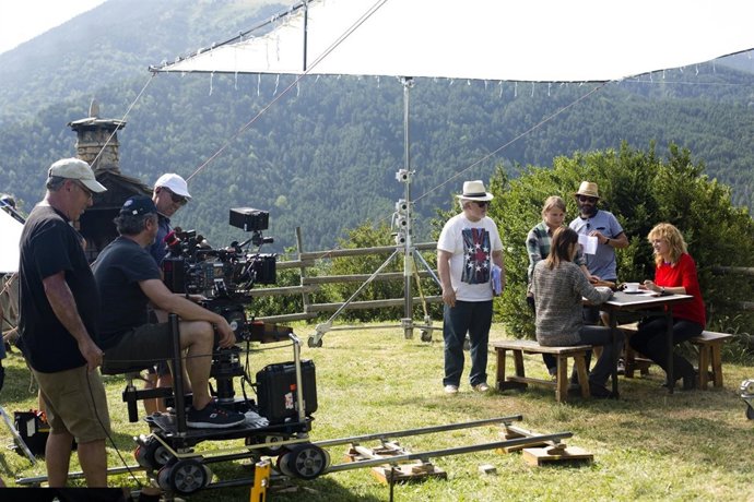 Rodaje de 'Silencio', de Pedro Almodóvar