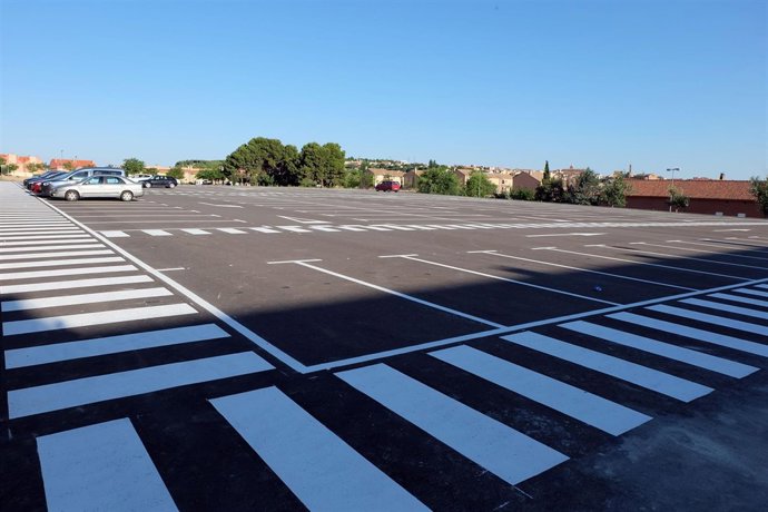 Nuevo aparcamiento en La Faceda, en Tarazona