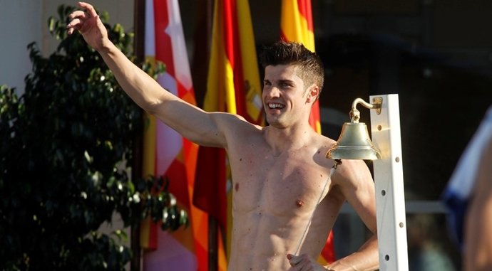 Markel Alberdi, récord de España de los 100 libre