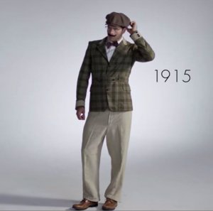 Video 100 Anos De Moda Masculina En Tres Minutos