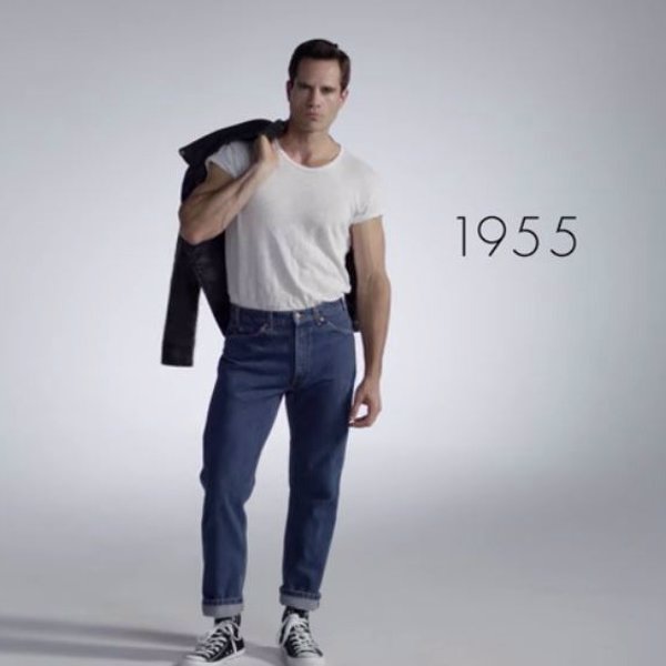 cualquier cosa medio litro Marco Polo Vídeo: 100 años de moda masculina en tres minutos