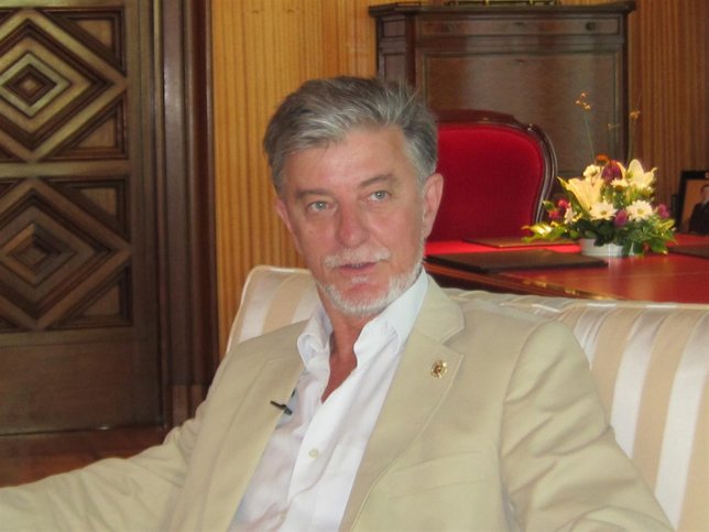 El alcalde de Zaragoza, Pedro Santisteve
