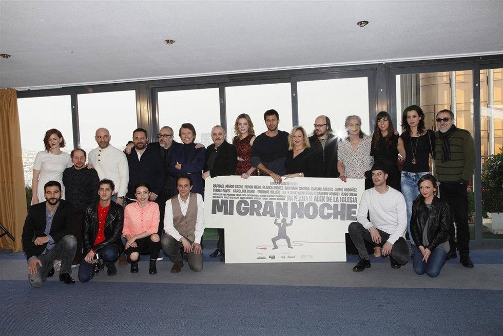 Reparto de 'Mi gran Noche'