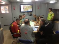 Más de 500 operativos trabajan en el incendio forestal de Quesada