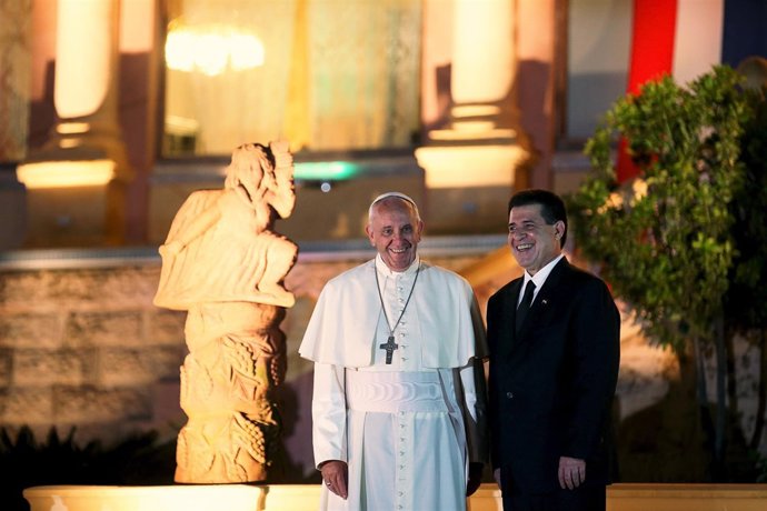 Francisco I en Paraguay