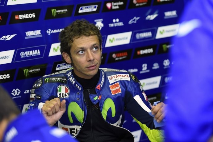 Valentino Rossi en el Gran Premio de Alemania