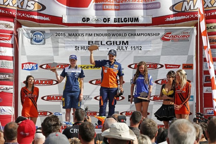 Laia Sanz vence la primera prueba del Gran Premio de Bélgica