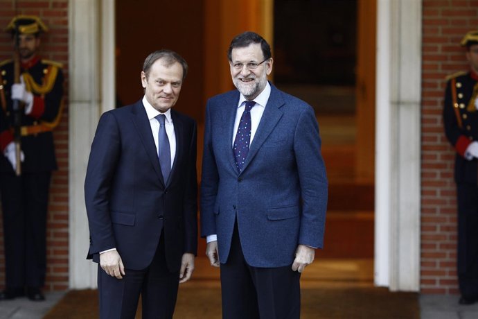Mariano Rajoy y Donald Tusk
