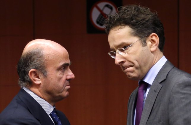 De Guindos y Dijsselbloem