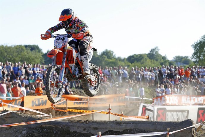 Laia Sanz en el Mundial de Enduro