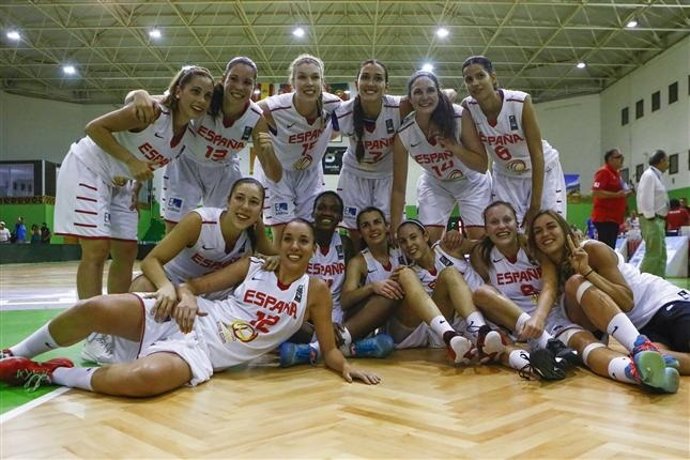 La selección española femenina Sub-20, campeona de Europa de baloncesto