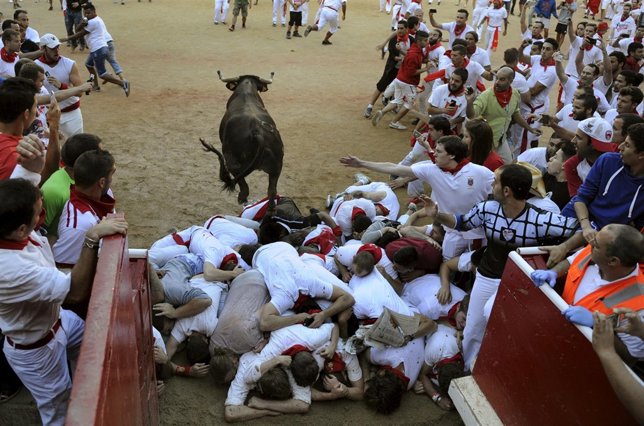 Séptimo encierro de los Sanfermines