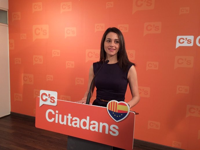 La candidata de C's a las elecciones catalanas, Inés Arrimadas