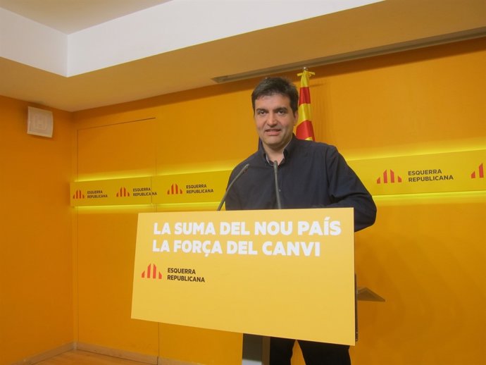 El portavoz de ERC, Sergi Sabrià