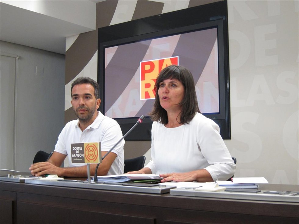 Jesús Guerrero y Elena Allué