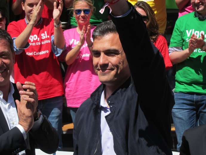 Pedro Sánchez en Vigo.