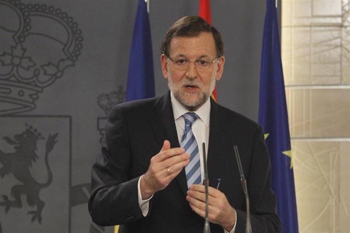 Mariano Rajoy en La Moncloa
